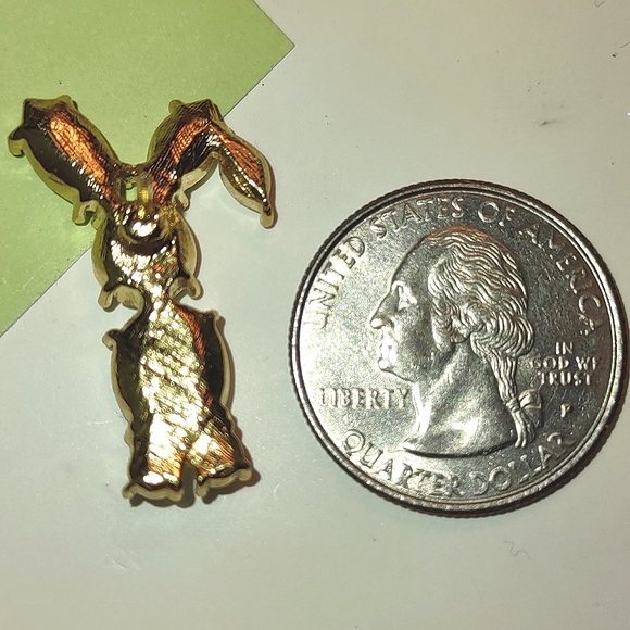 Crystal Bunny Rabbit Pin - Picture 14 of 15